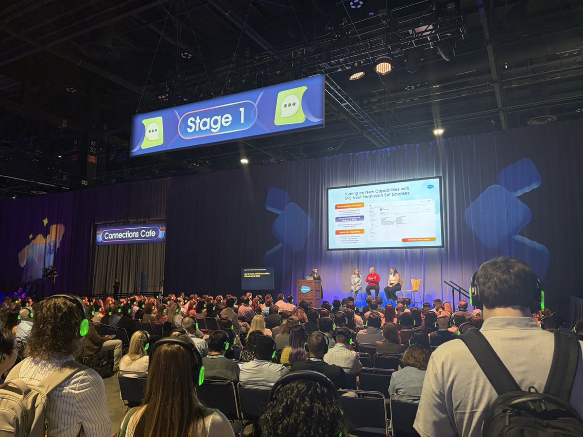 シカゴで開催されたSalesforce Connections 2026の会場